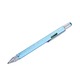 STYLO BILLE CONSTRUCTION BLEU METAL
