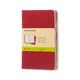 MOLESKINE P BLANC ROUGE CAHIER