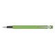 STYLO PLUME, VERT-JAUNE FLUO, BEC M