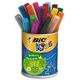 BICK POT 18 FEUTRES VISACOLOR 8922243