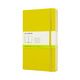 CARNET BLANC POCHE RIGIDE JAUNE PISSSENL