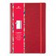 OBT CARNET CARMEN FORMAT A5 ROUGE 588126