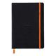 RHO CARNET A5 160P LIG NOIR 117402C